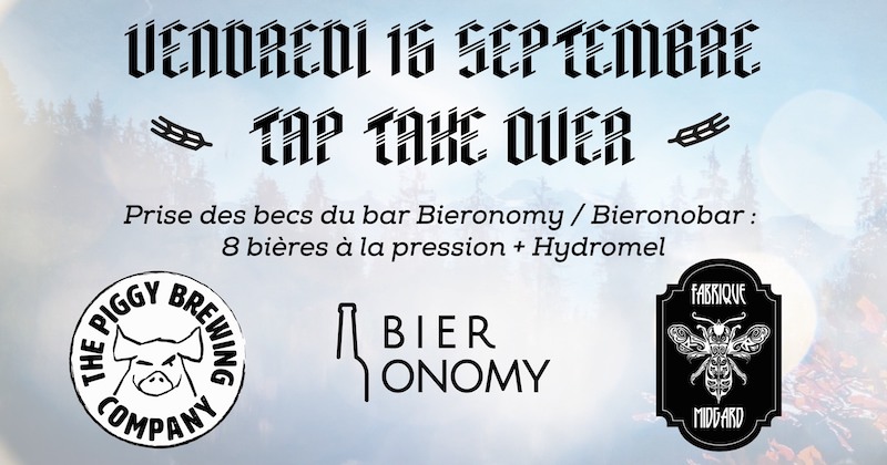 Bieronomy Bar Tap Take Over Piggy Brewing Midgard La Fabrique